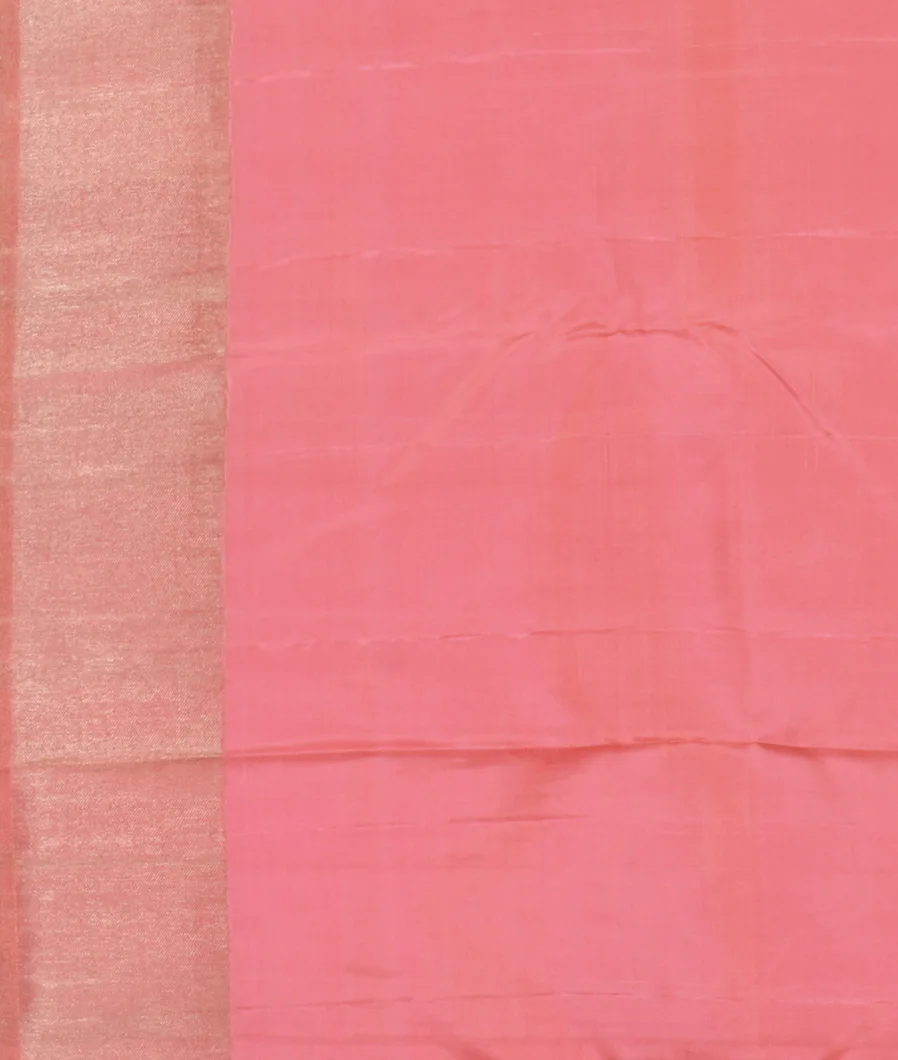 Pink Handwoven Kanjivaram Silk Saree T4100403