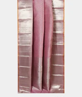 Pink Handwoven Kanjivaram Silk Saree  T4349382