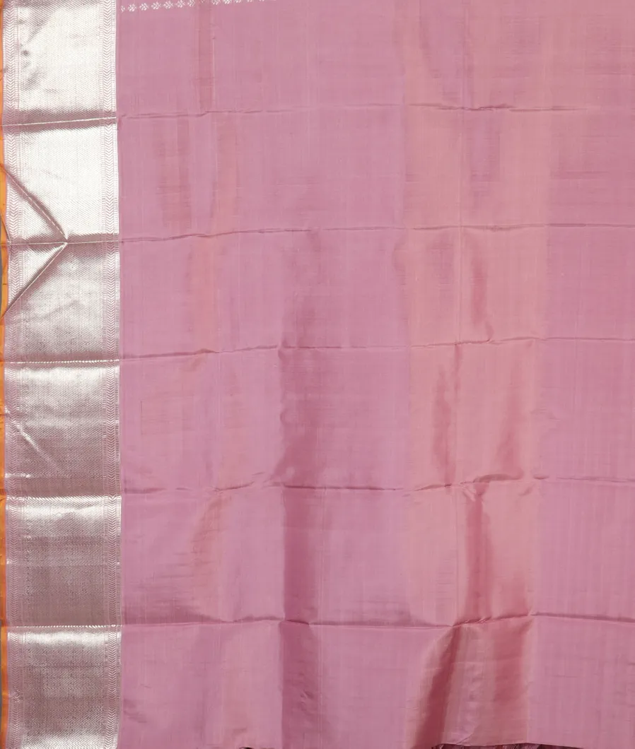 Pink Handwoven Kanjivaram Silk Saree  T4349383