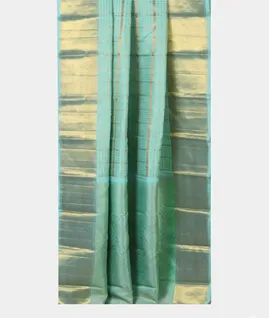 Light Blue Handwoven Kanjivaram Silk Saree T4053802