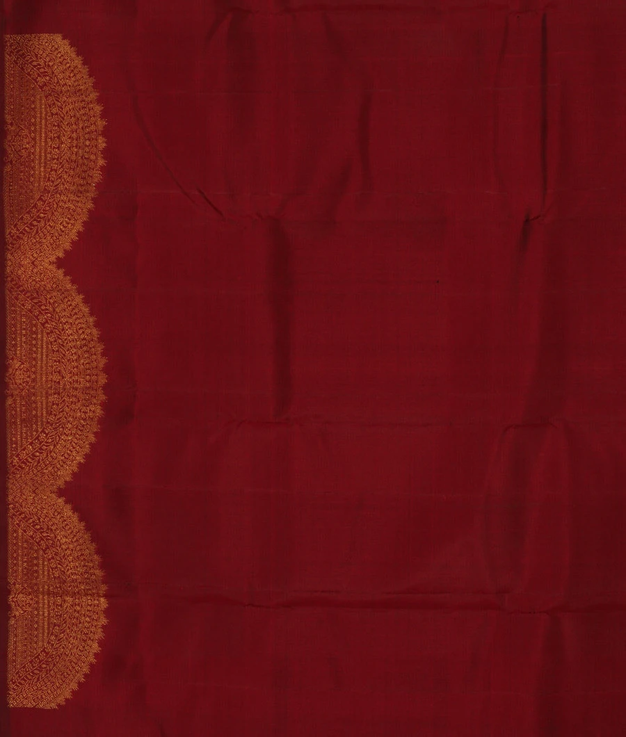 Blue Handwoven Kanjivaram Silk Saree T4652173