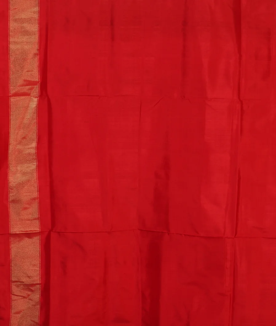 Blue IKat Silk Saree T4193323