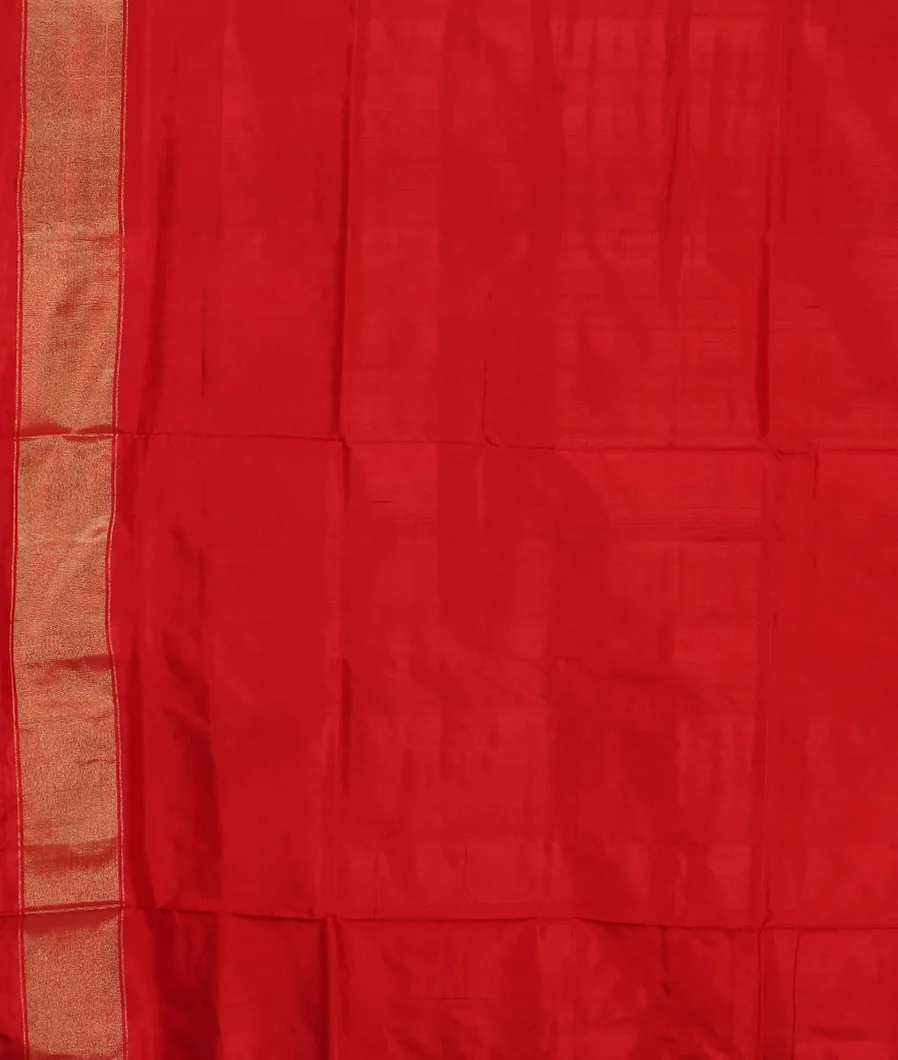 Blue  IKat Silk Saree T4649663