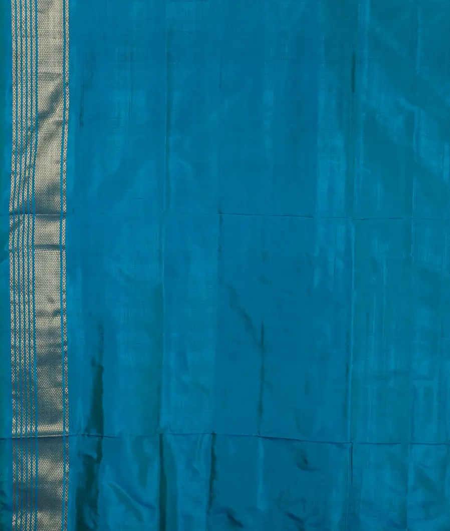 Purple IKat Silk Saree T4649133