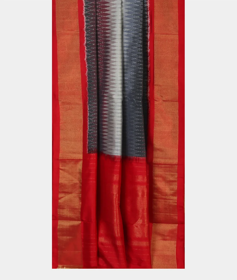 Multicolour  IKat Silk Saree  T4648222