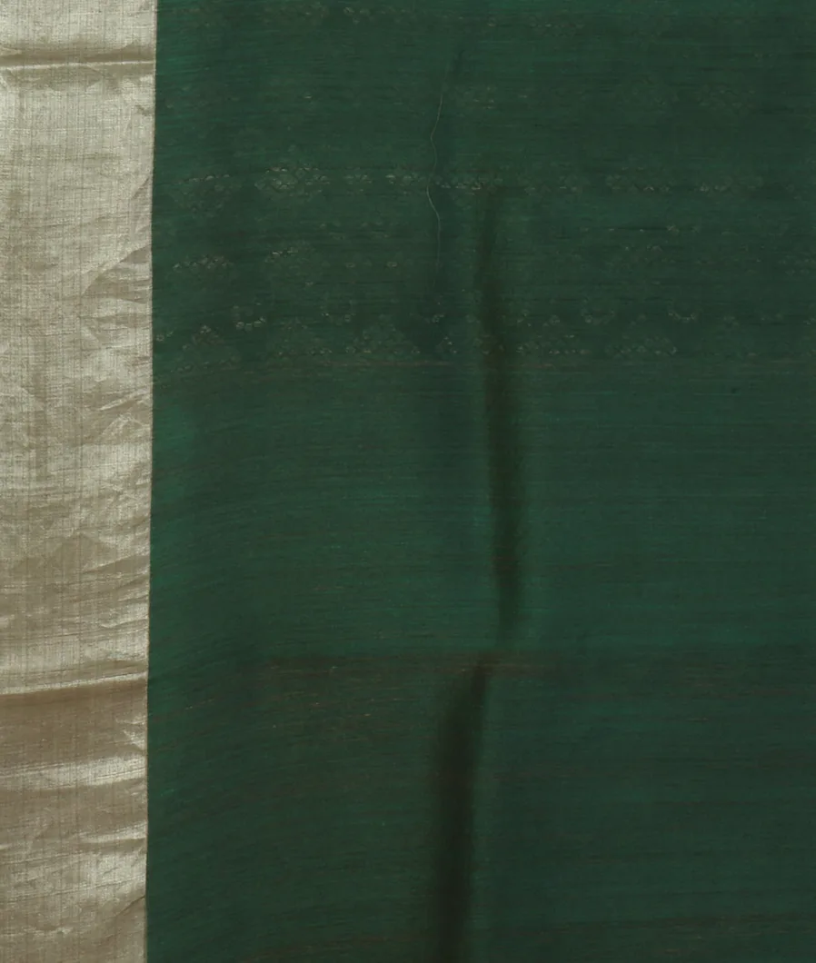 Green Tussar Printed Saree T4518153
