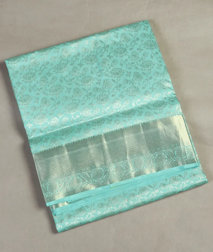 Blue Soft Silk Saree T466278-image