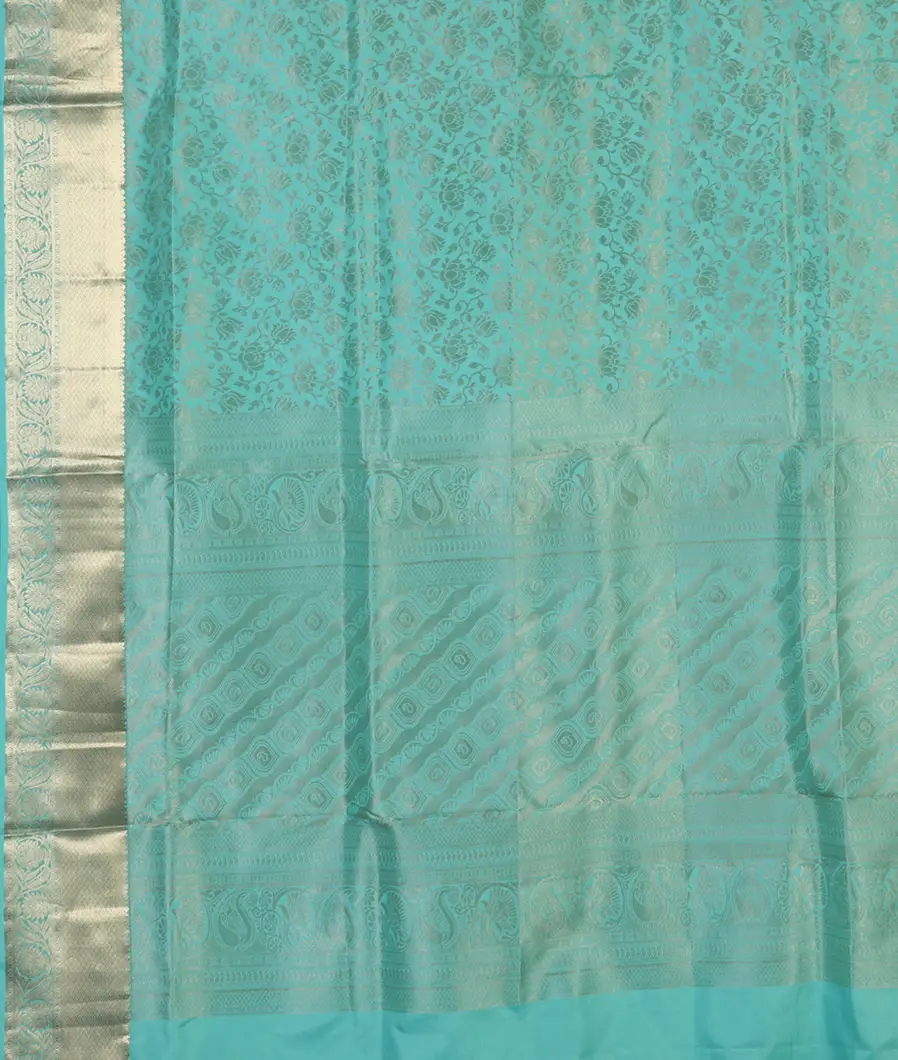 Blue Soft Silk Saree T4662784