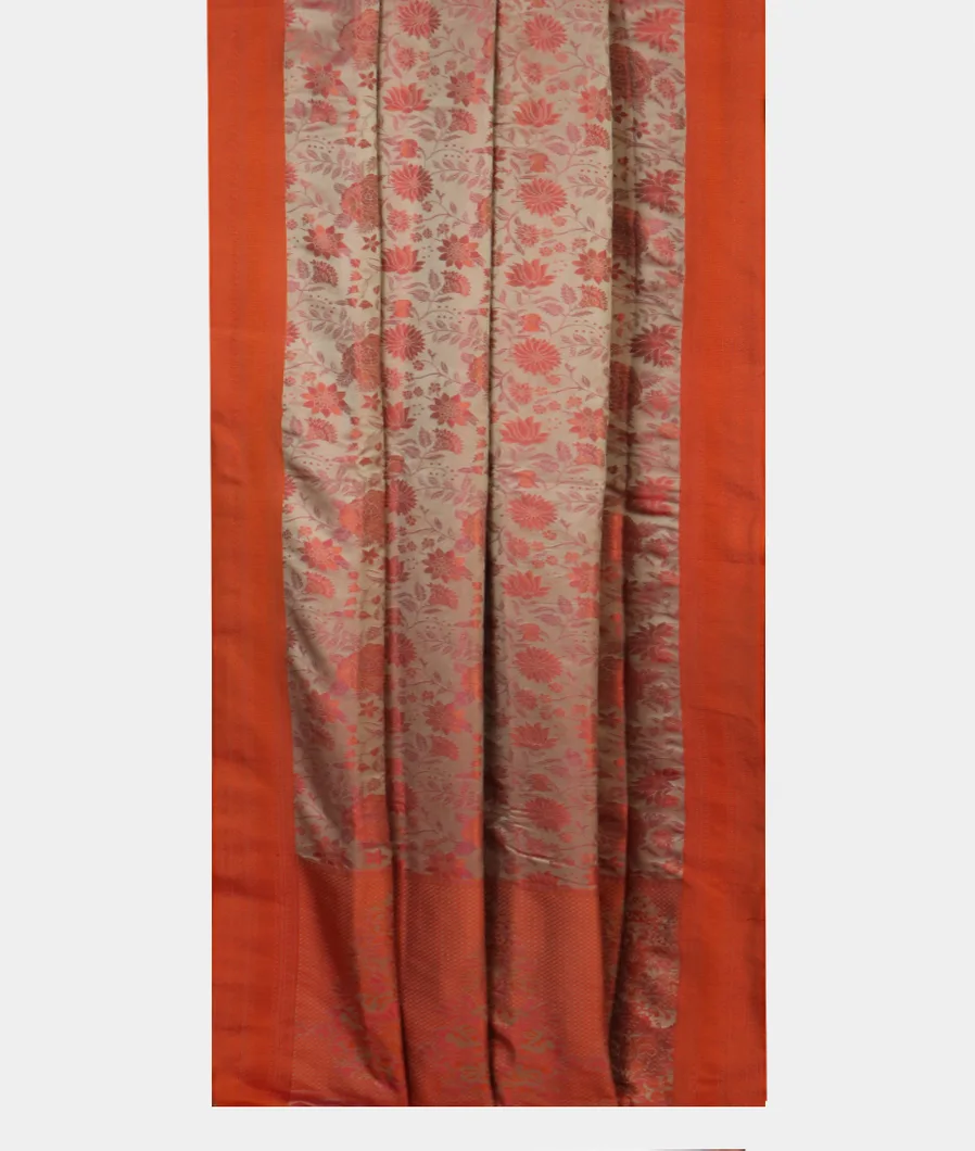 Grey Soft Silk Saree T4648812