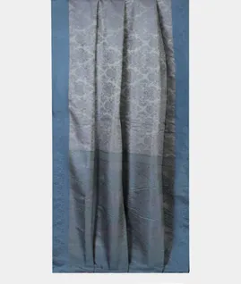 Bluish Grey  Soft Silk Saree  T4649002