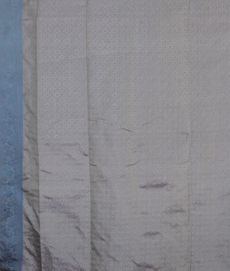 Bluish Grey  Soft Silk Saree  T4649003
