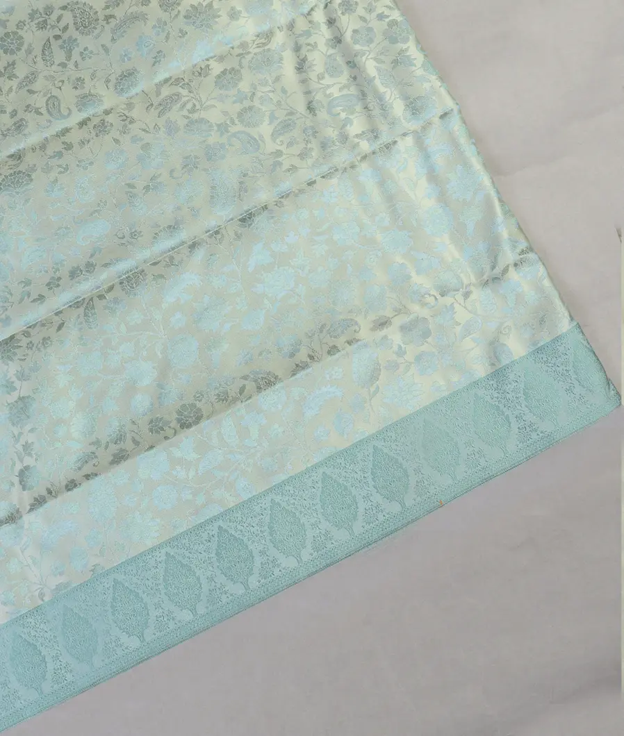 Blue Soft Silk Saree T464879-image