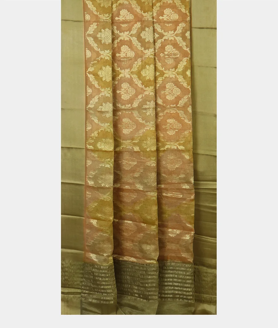 Multicolour Tissue Georgette Silk Saree T870092