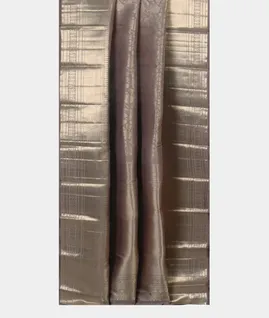 Grey Handwoven Kanjivaram Silk Saree T4524812