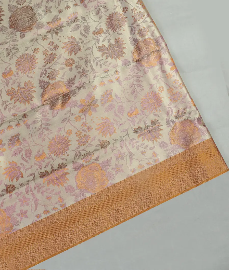 Beige Soft Silk Saree T464848-image