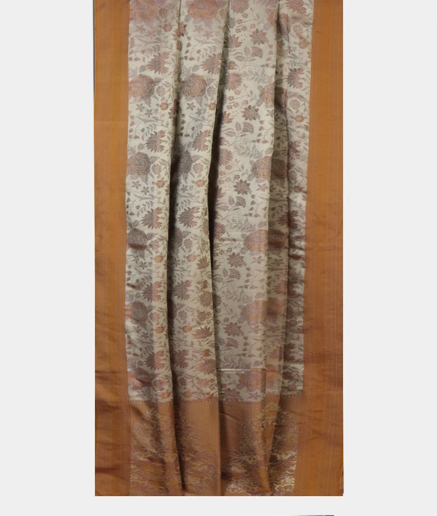 Beige Soft Silk Saree T4648482