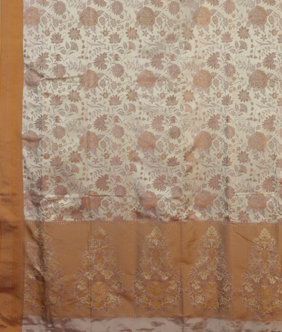 Beige Soft Silk Saree T4648484