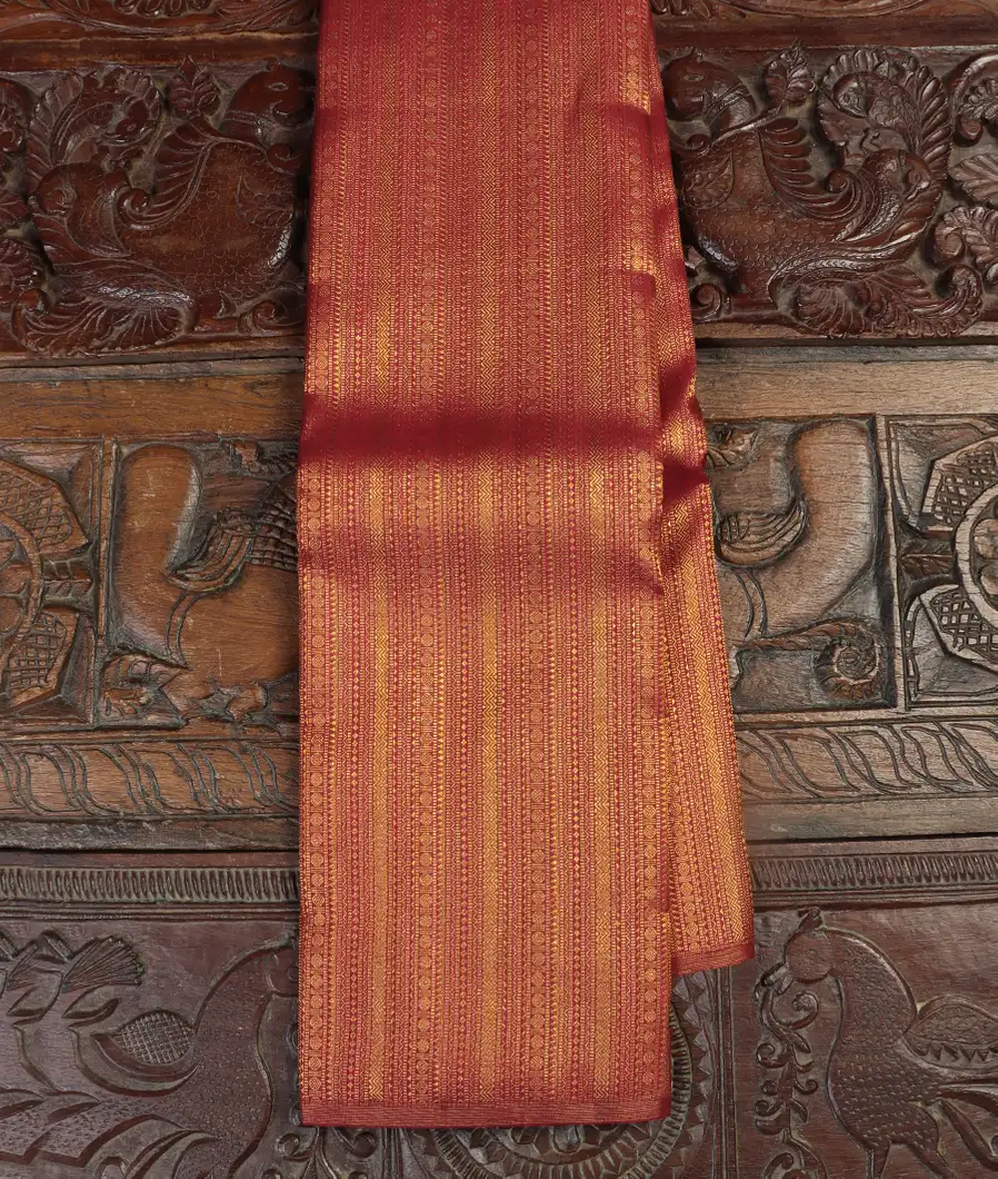Red Handwoven Kanjivaram Silk Saree T466139-image
