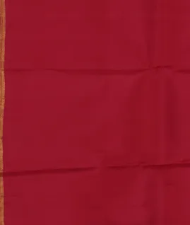 Red Handwoven Kanjivaram Silk Saree T4661393