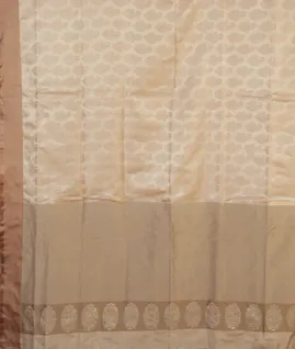 Beige Soft Silk Saree T4648394
