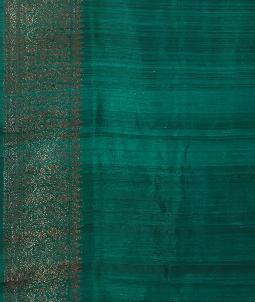Magenta Banaras Tussar Saree T4246953