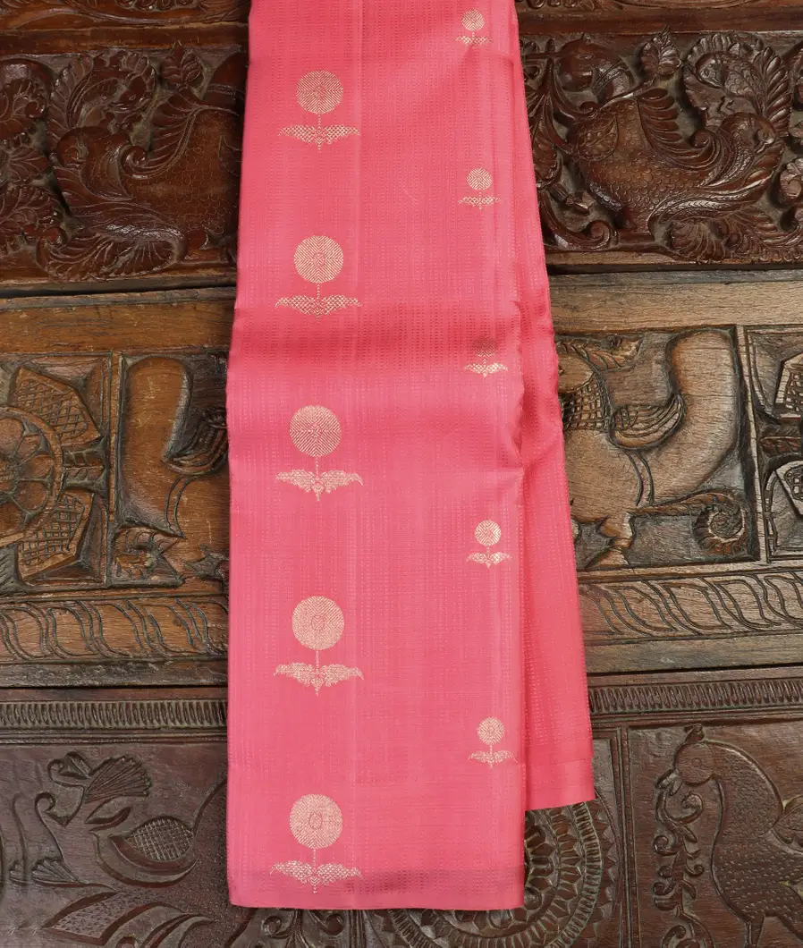 Pink Handwoven Kanjivaram Silk Saree T465324-image