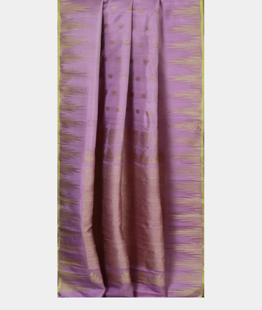 Lavender Gadwal Silk Saree T4644512