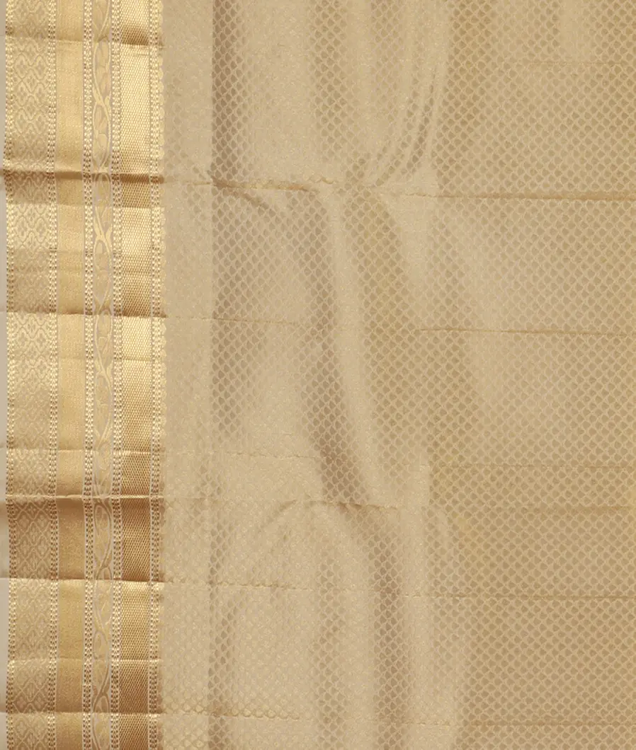 Cream  Soft Silk Saree T4665713