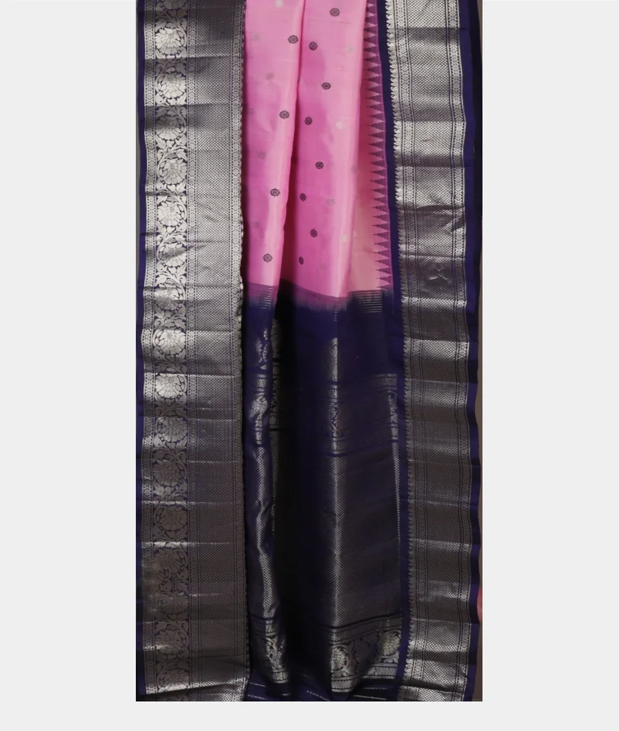 Pink  Gadwal Silk Saree T4655912