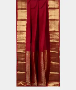 Red Soft Silk Saree T4453552