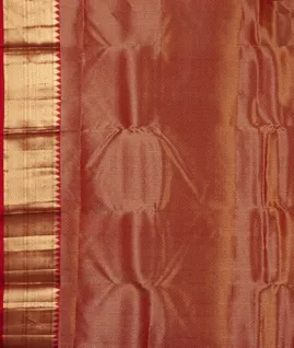 Red Soft Silk Saree T4453553