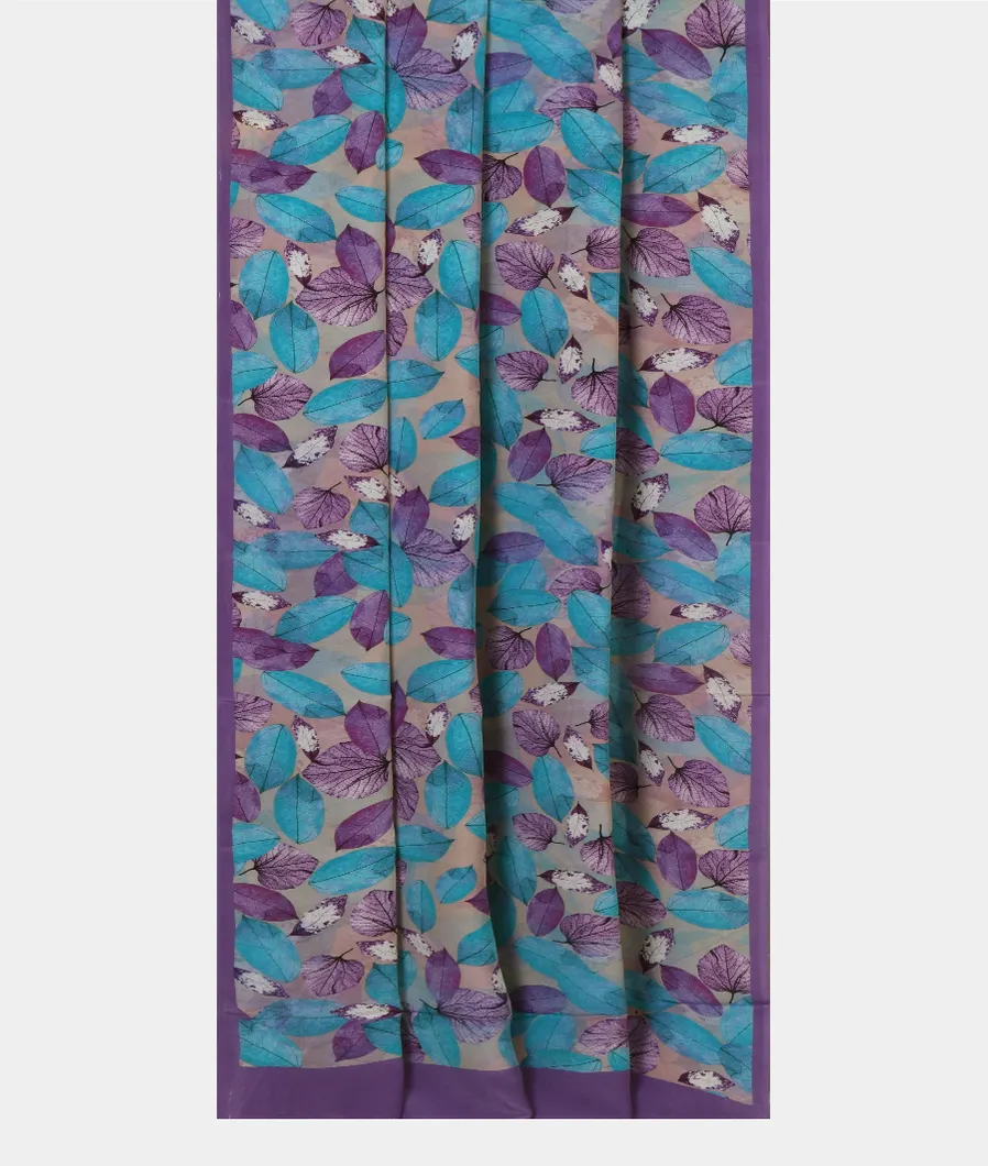 Multicolour Crepe Silk Saree T4669902