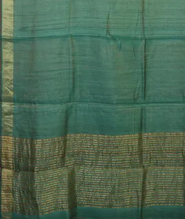 Green Woven Tissue Tussar Saree T4672904