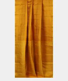 Yellow Handwoven Kanjivaram Silk Saree T4657752