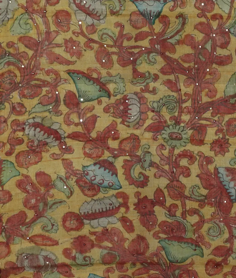 Blue Woven Tussar Saree T4617333