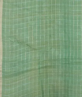 Green Kora Organza Embroidery Saree T3666583