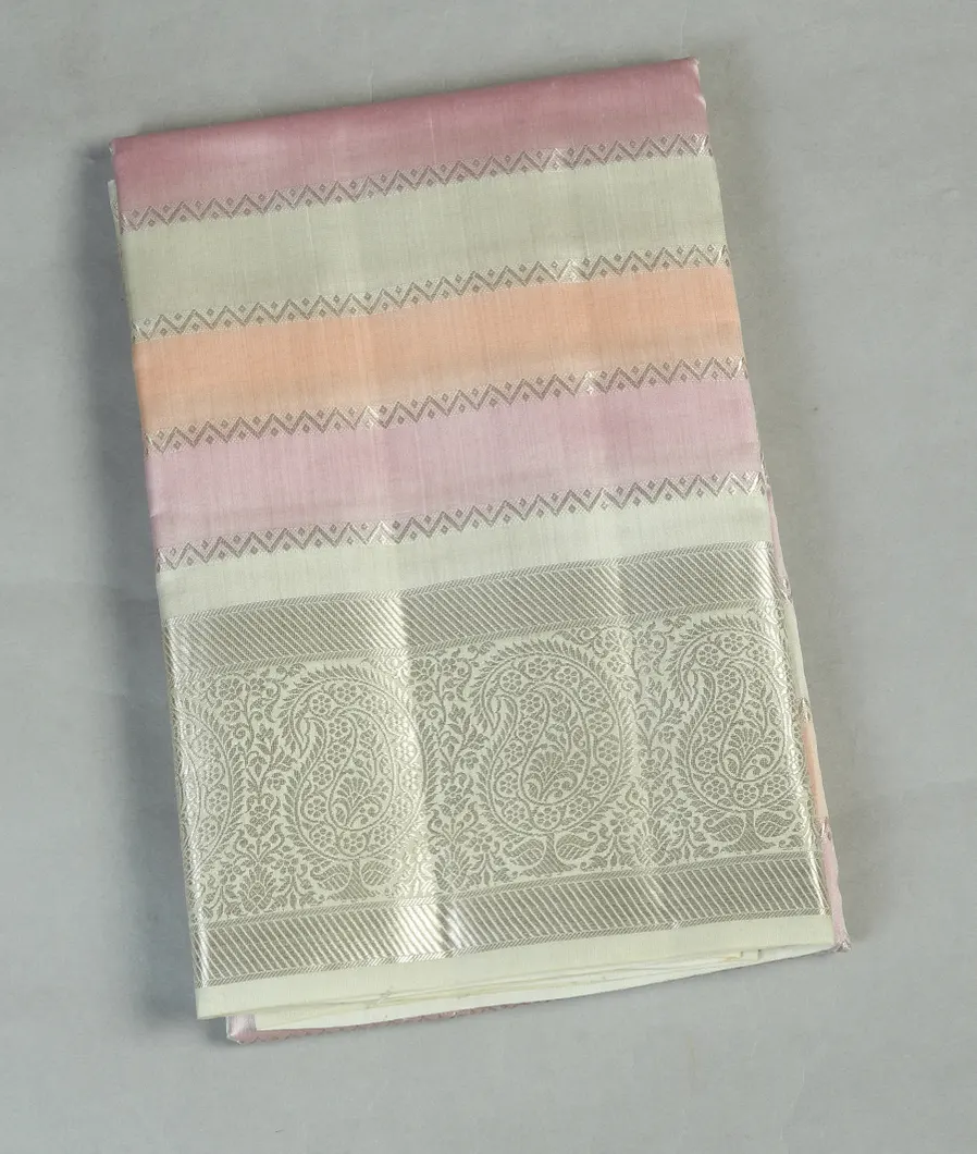 Multicolour chaniya Silk saree T467015-image