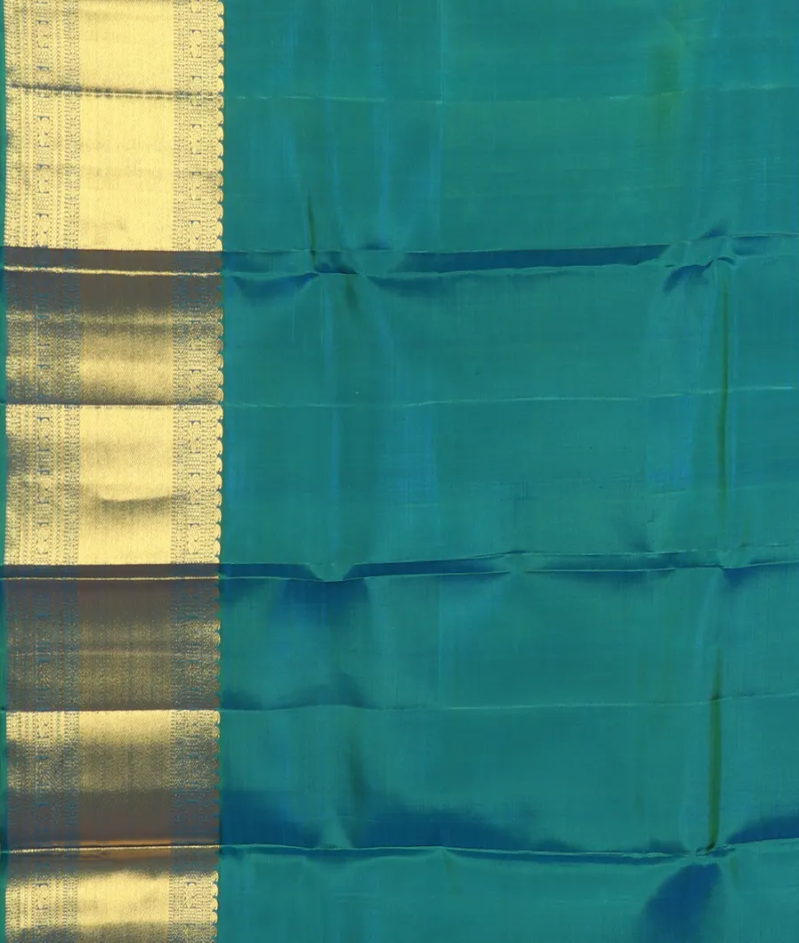 Yellowish Green Handwoven Kanjivaram Silk Saree T4661313