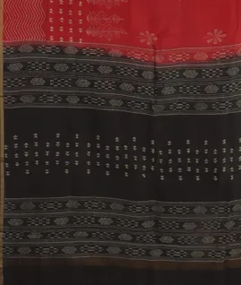Red Kota Cotton Saree T4655024