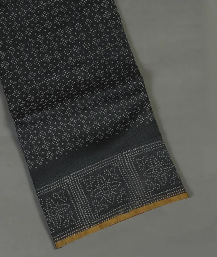 Grey Kota Cotton Saree T465503-image