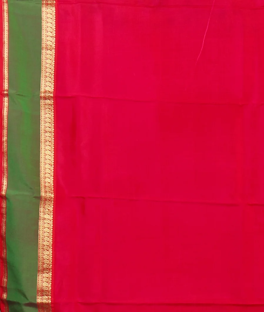 Green Printed  Soft Silk Saree T4631193