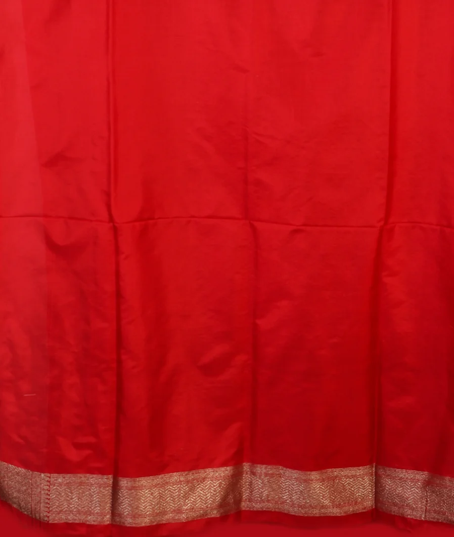 Black Banaras Silk Saree T4596543