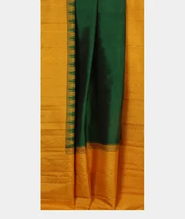 Green Handwoven Kanjivaram Silk Saree T4651932