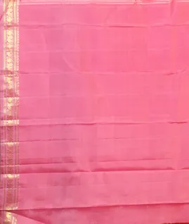 Pink Handwoven Kanjivaram Silk Saree T4546343