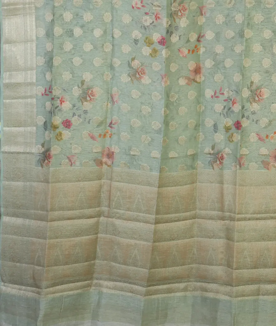 green-linen-printed-saree-t470607-t470607-d