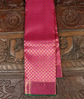 Pink Handwoven Kanjivaram Silk Saree T4206561