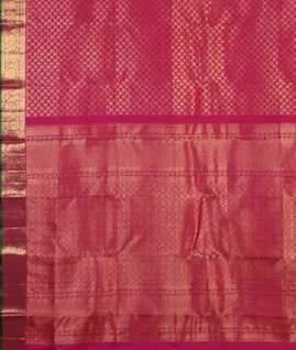 Pink Handwoven Kanjivaram Silk Saree T4206564