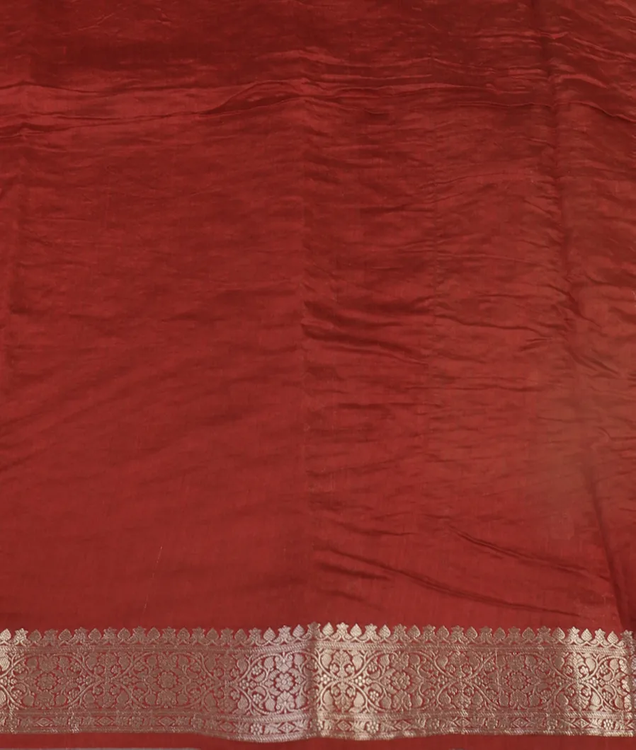 Green Bandhani Tussar Saree T4702393