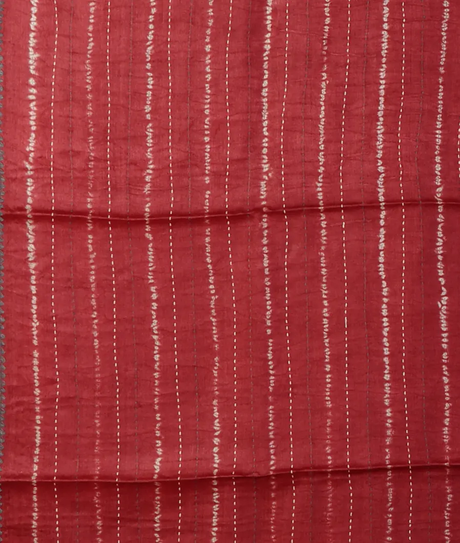 Grey Tussar Printed Saree T4671833