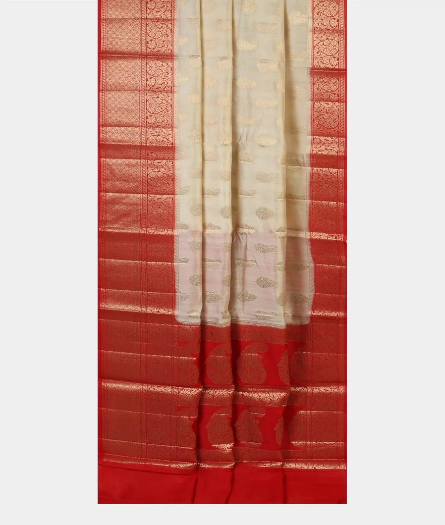 Off -White Chaniya Silk Saree T4008402